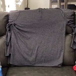 Gray Long Sleeve Shirt